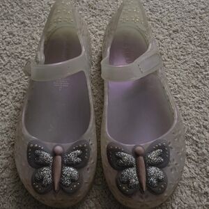 Kids Glitter Butterfly Mary Jane Shoes